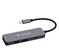 Verbatim USB-C Essentials Multiport Hub 4 Port - 1340195 - zdjęcie 2